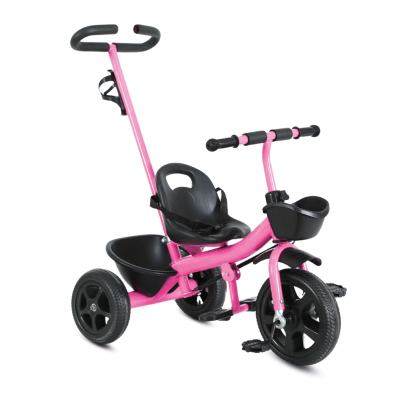 TRICICLO MULTISTEPS NIÑAS INFANTIL ROSADO - 1