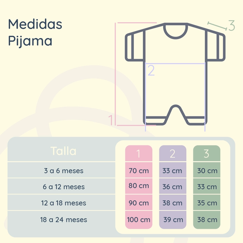 PIJAMA SUAVE PARA BEBE S 100 CM (18–24 MESES) - 4