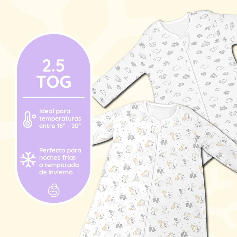 PIJAMA SUAVE PARA BEBE S 80 CM (6–12 MESES) - 3
