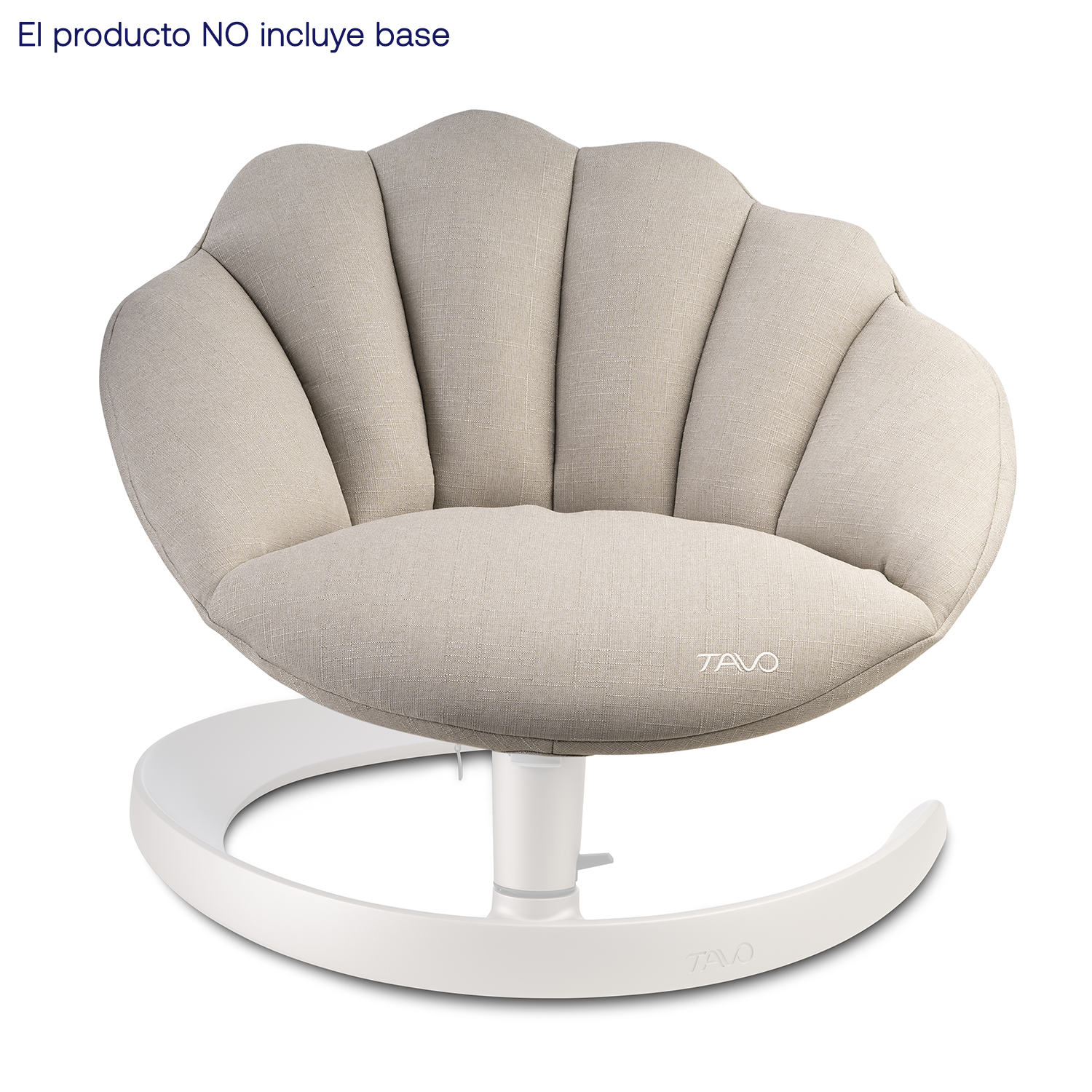 ACCESORIO COJIN ASIENTO SHELL FAWN - 2