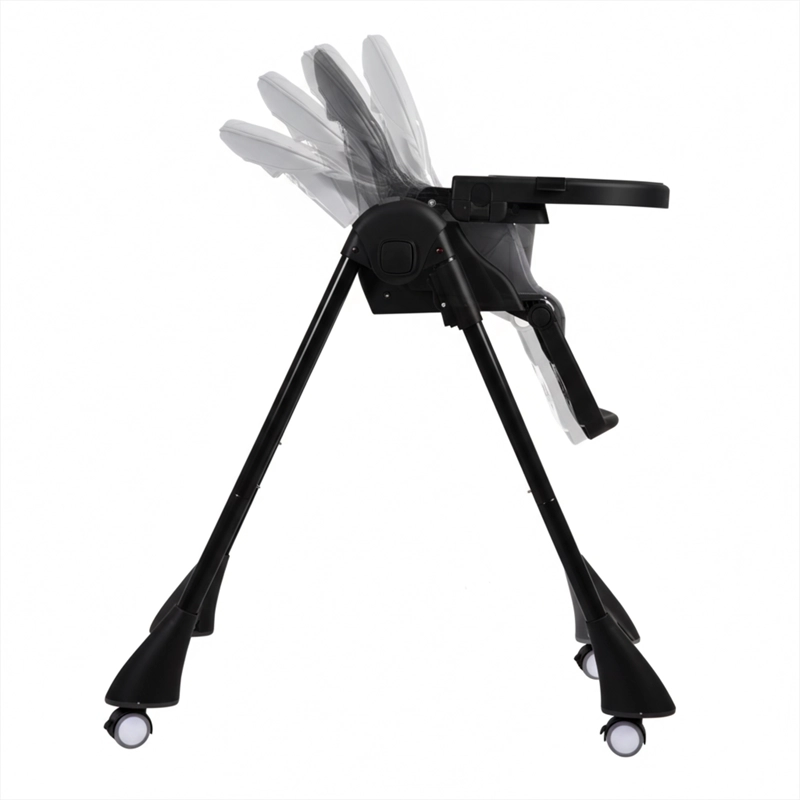 SILLA DE COMER BEBESIT BEBE EASY EAT NEGRO - 4