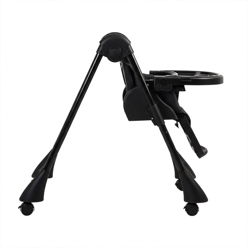 SILLA DE COMER BEBESIT BEBE EASY EAT NEGRO - 5
