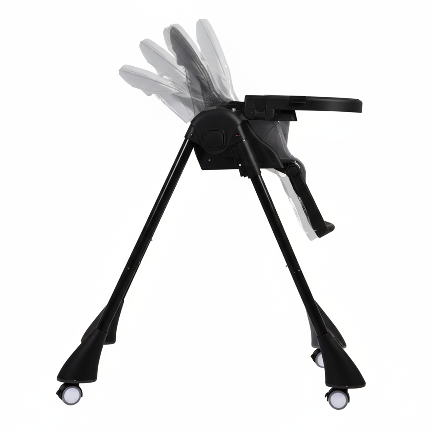 SILLA DE COMER BEBE EASY EAT NEGRO - 4