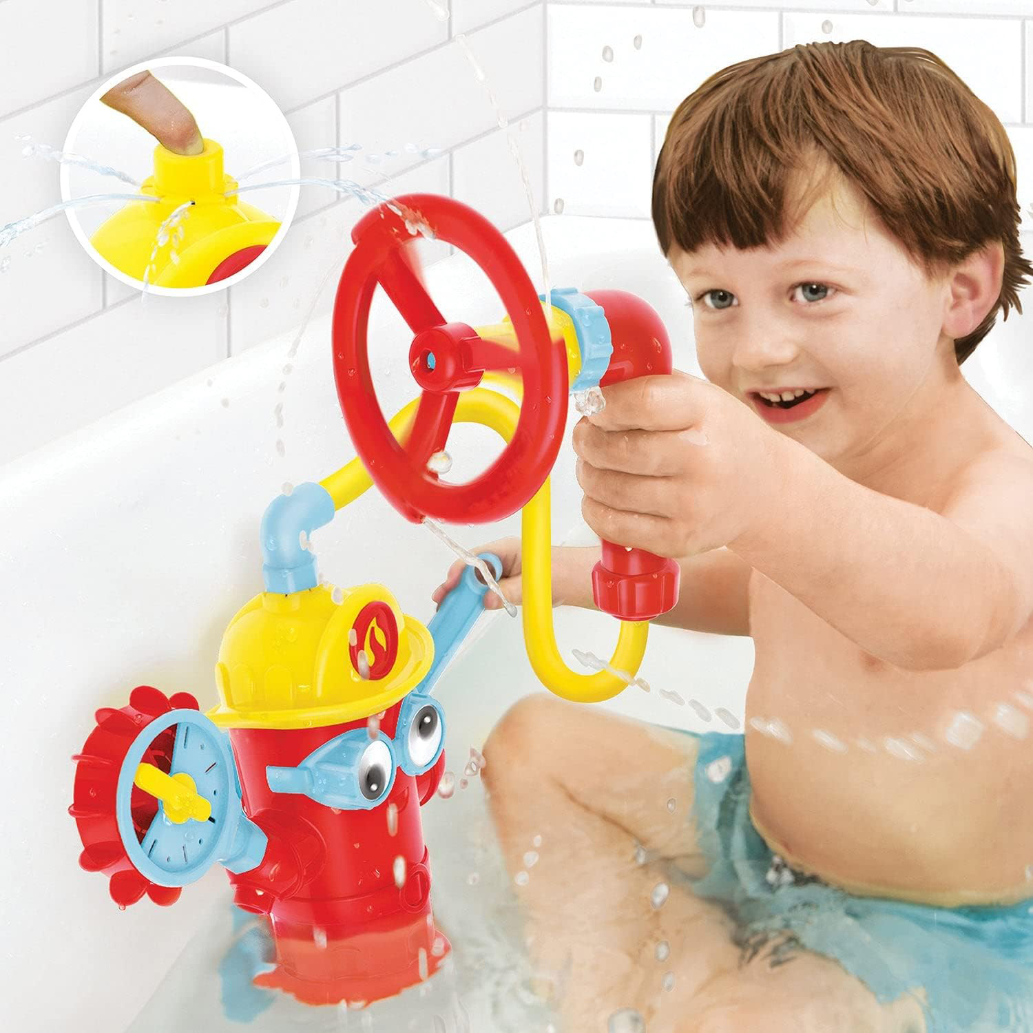 JUEGO DE BAÑO GRIFO FREDDY SPRAY 'N' SPRINKLE YOOKIDOO - 3
