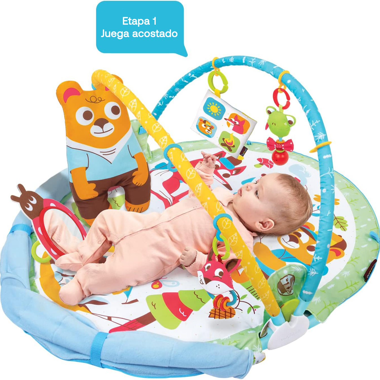 GIMNASIO INTERACTIVO GYMOTION PLAY 'N' NAP YOOKIDOO - 2