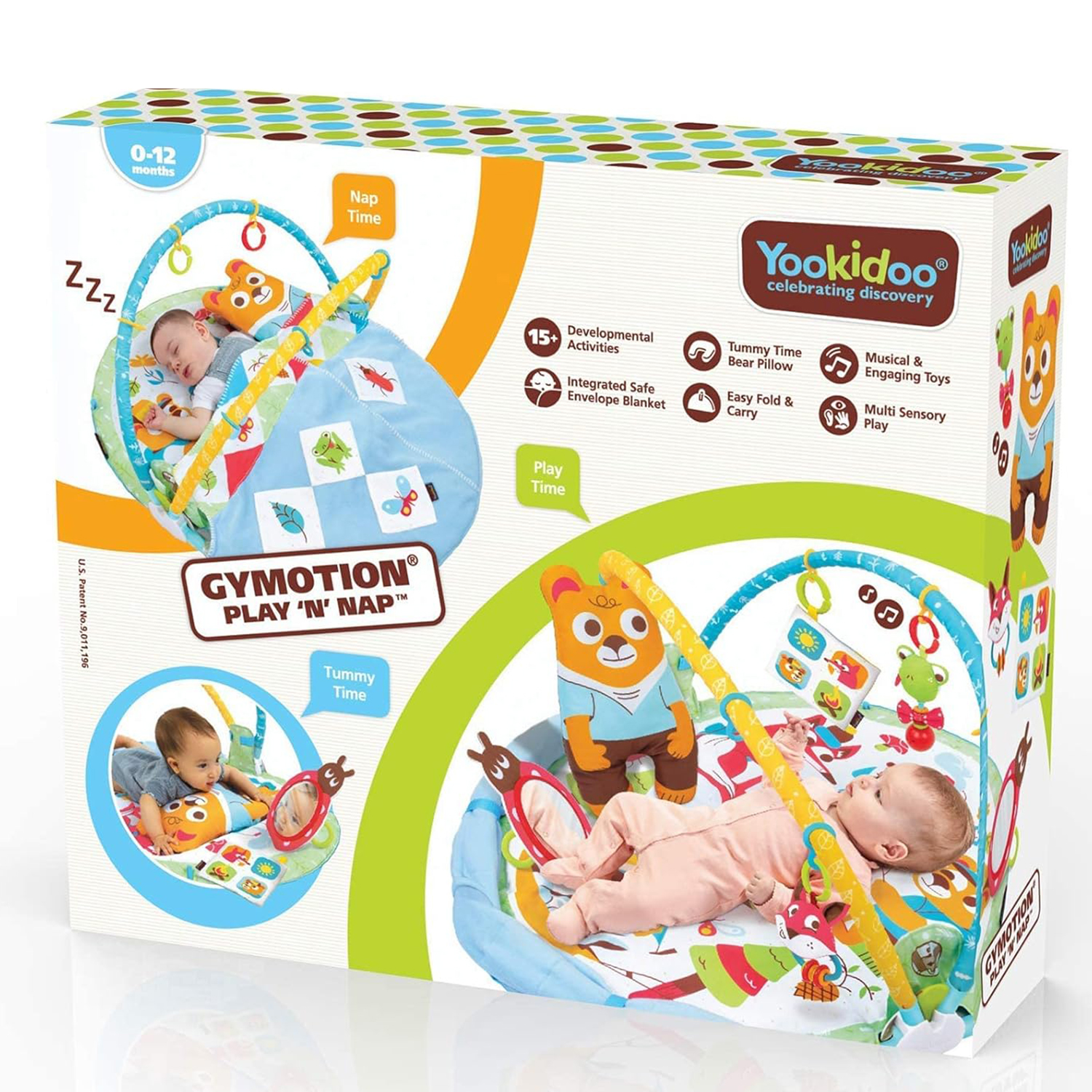 GIMNASIO INTERACTIVO GYMOTION PLAY 'N' NAP YOOKIDOO - 7