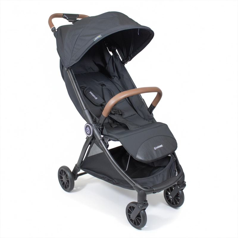 COCHE DE PASEO AIRE CABINA ULTRA COMPACTO NEGRO - 1