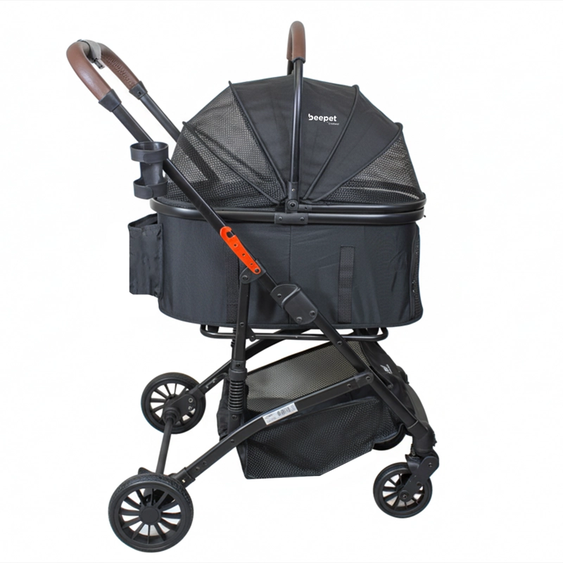 COCHE PARA MASCOTAS PREMIUM MAINE NEGRO - 2