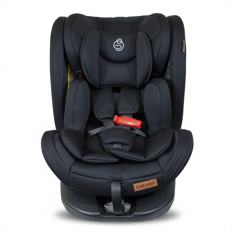 SILLA DE AUTO SATURN 360° PREMIUM BLACK - 2