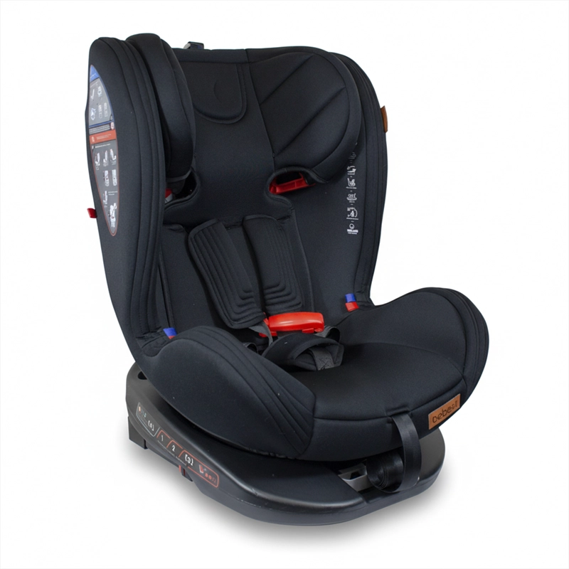 SILLA DE AUTO SATURN 360° PREMIUM BLACK - 3