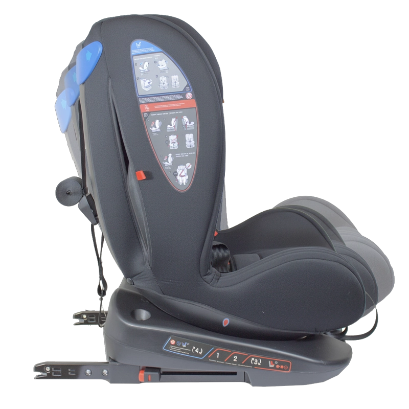 SILLA DE AUTO SATURN 360° PREMIUM BLACK - 7
