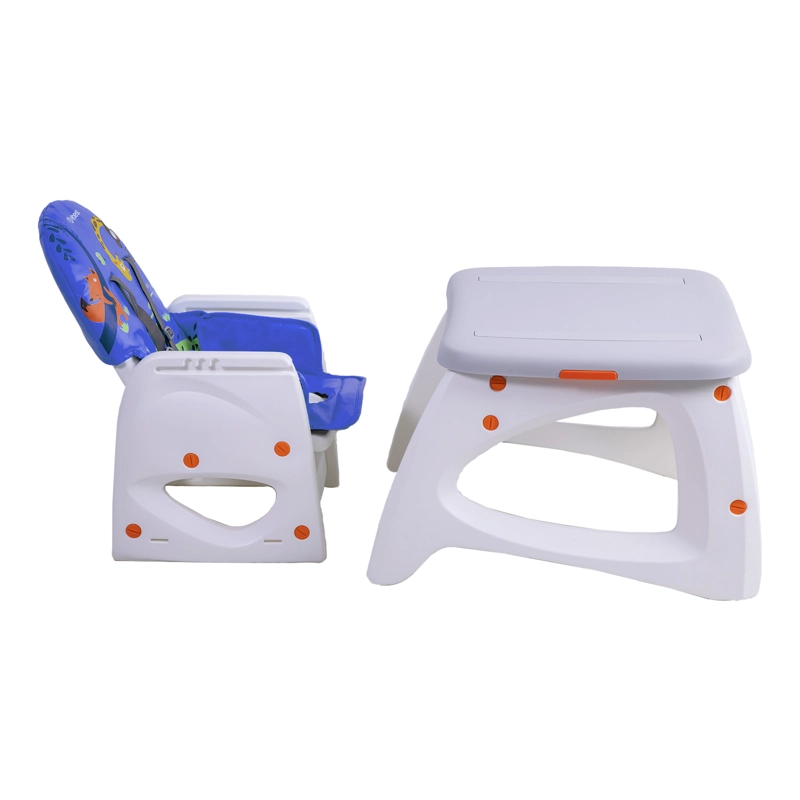 SILLA DE COMER ESCRITORIO BALANCIN EAT&SWING AZUL BEBESIT - 8