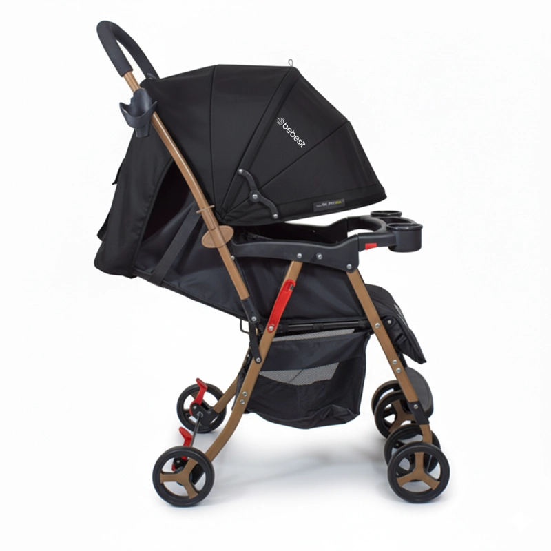 COCHE PASEO TWISTER GOLD NEGRO - 5