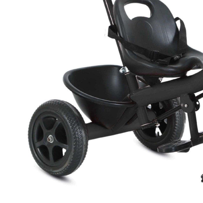TRICICLO MULTISTEPS NIÑOS NIÑAS INFANTIL NEGRO - 3