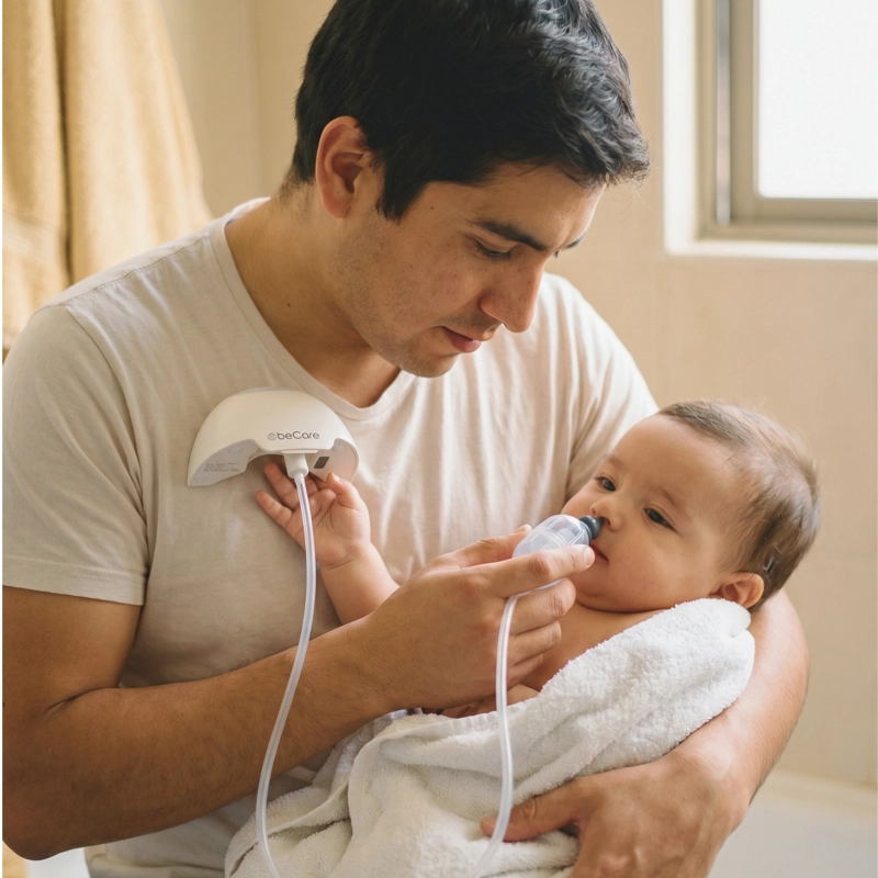 EXTRACTOR LECHE MATERNA ELE CTRICO PORTATIL ASPIRADOR NASAL - 6