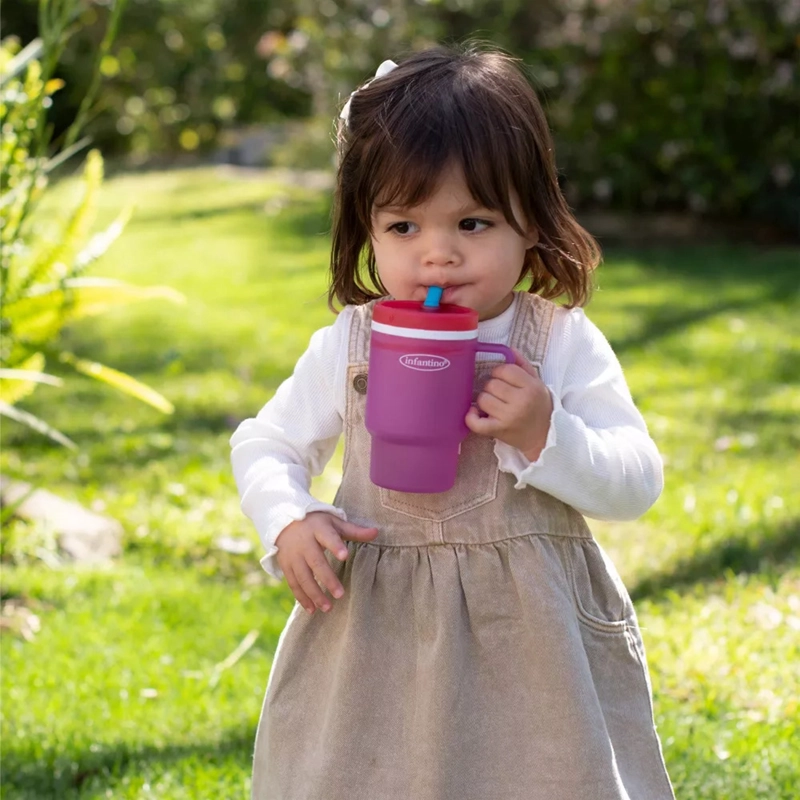 VASO ANTIDERRAME BOMBILLA MY 1ST TUMBLER 266ML FRAMBUESA - 4