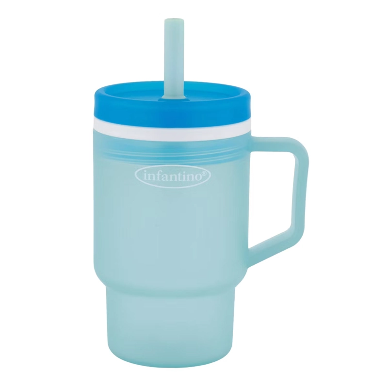 VASO ANTIDERRAME CON BOMBILLA MY1ST TUMBLER 266ML MOODY BLUE - 1