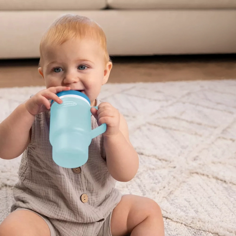 VASO ANTIDERRAME CON BOMBILLA MY1ST TUMBLER 266ML MOODY BLUE - 2