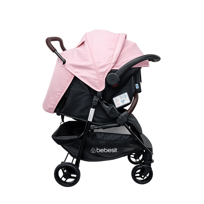 COCHE TRAVEL SYSTEM ELORA ROSADO - 3