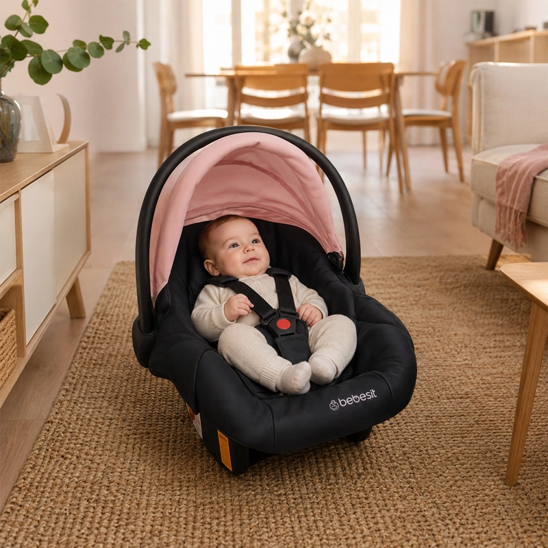 COCHE TRAVEL SYSTEM ELORA ROSADO - 6