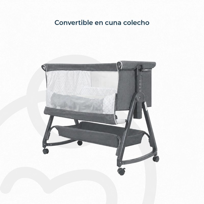 CUNA COLECHO CLOUD GRIS OSCURO - 7
