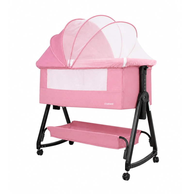 CUNA COLECHO CLOUD ROSADO - 1
