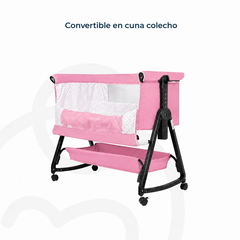 CUNA COLECHO CLOUD ROSADO - 6