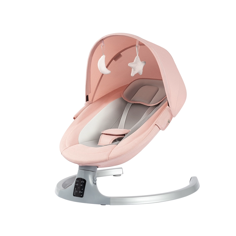 SILLA NIDO BOUNCER BABYSWING SMART ROSADO - 1
