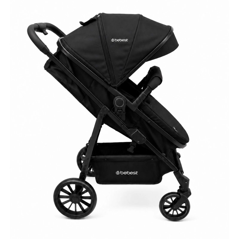TRAVEL SYSTEM AUREO ISOFIX NEGRO BEBESIT - 2