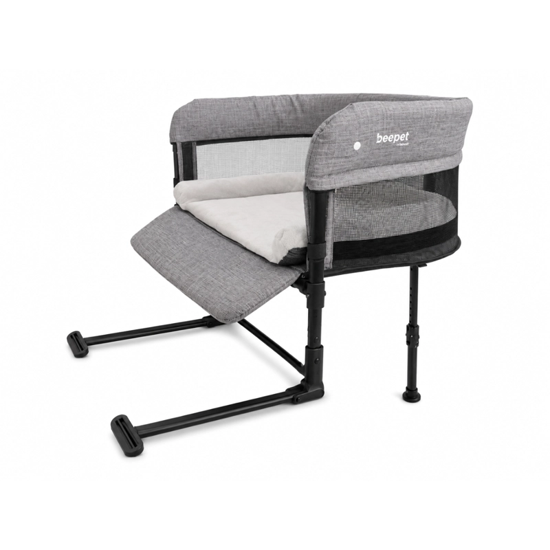 CAMA COLECHO PARA MASCOTAS HAPPY GRIS ERGONOMICO BEEPET - 1