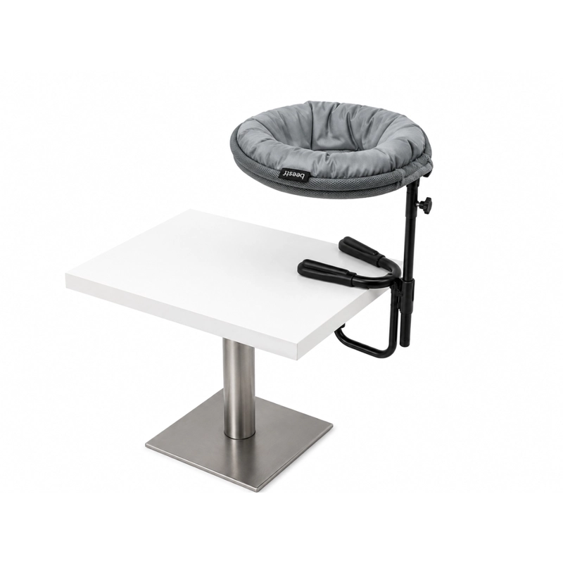 PLATAFORMA ELEVADA PARA MASCOTAS DECK 2 EN 1 GRIS BEEPET - 4