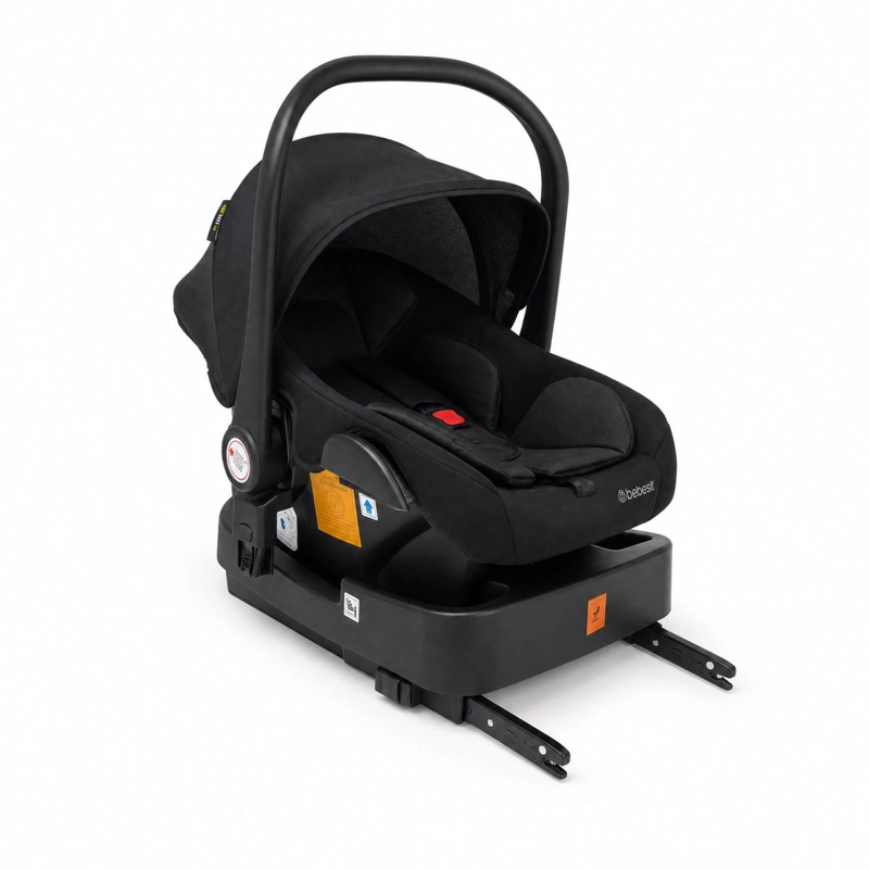 COCHE CUNA TRAVEL SYSTEM GALAXY ISOFIX NEGRO - 3