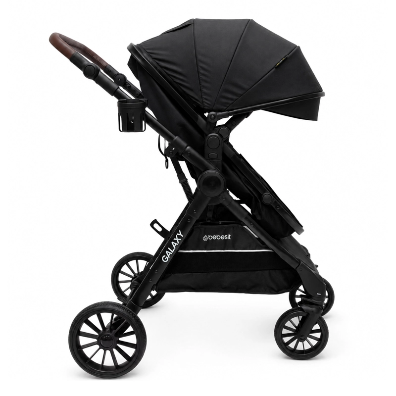 COCHE CUNA TRAVEL SYSTEM GALAXY ISOFIX NEGRO - 4