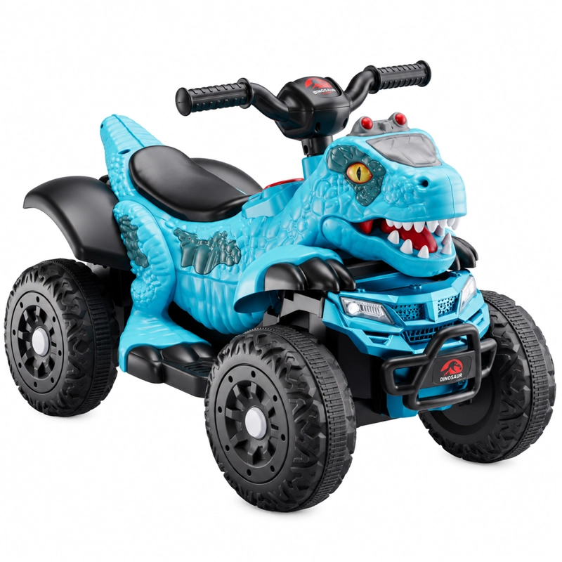 MOTO A BATERIA INFANTIL 4DINO ADVENTURE AZUL - 1