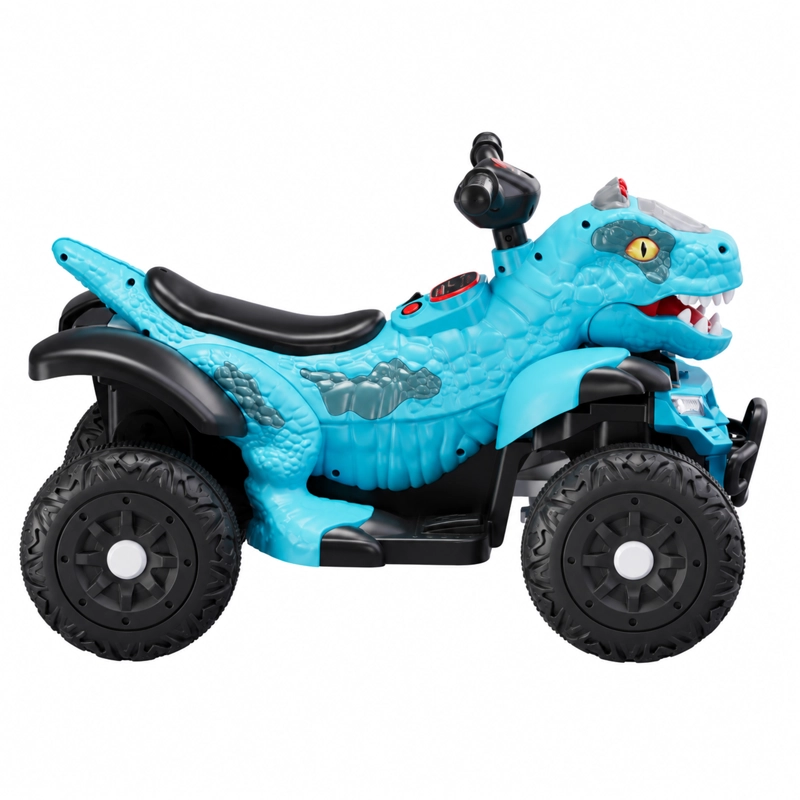 MOTO A BATERIA INFANTIL 4DINO ADVENTURE AZUL - 3