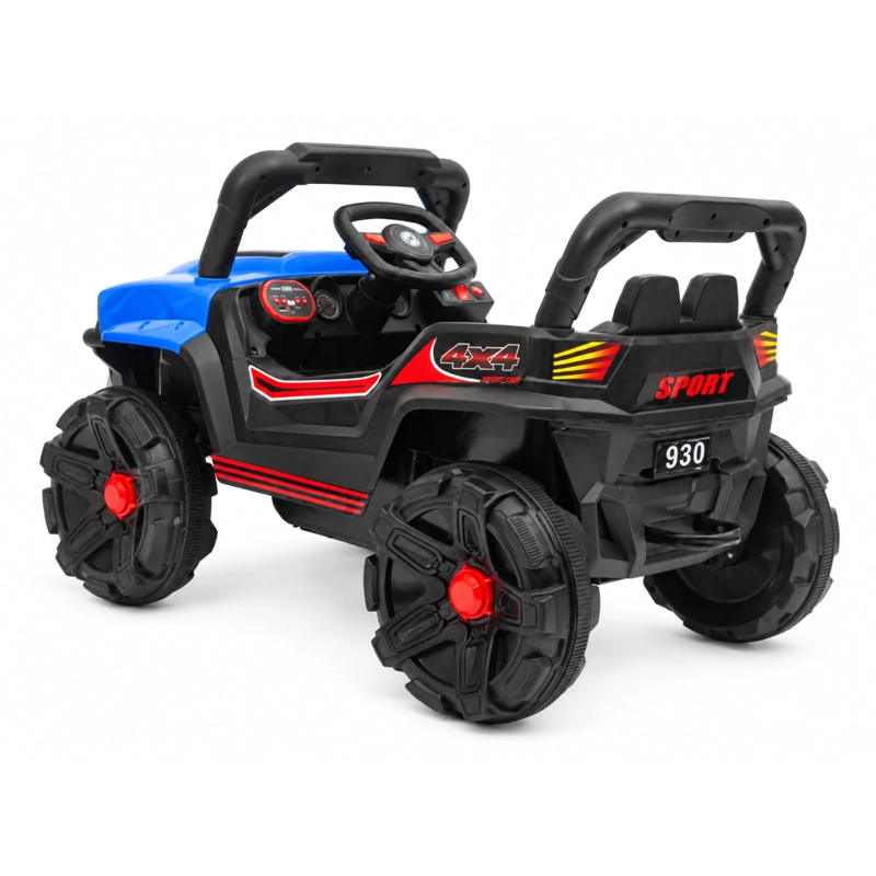 AUTO A BATERIA INFANTIL APPBUGGY AZUL - 4