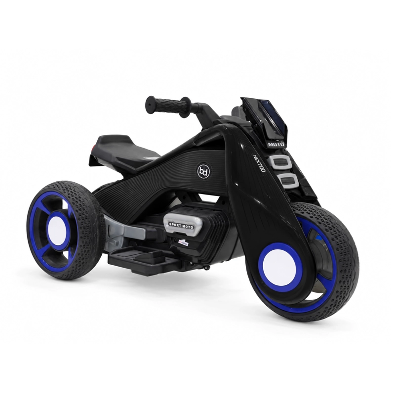 MOTO A BATERIA INFANTIL BWMOTOR NEGRA - 1