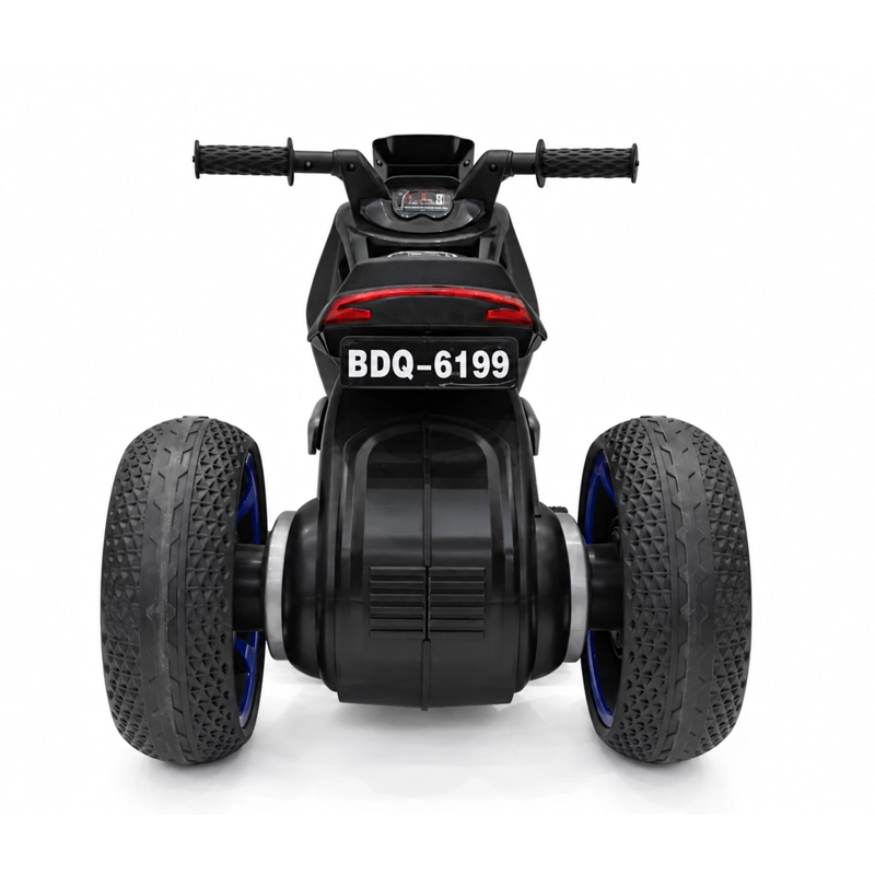 MOTO A BATERIA INFANTIL BWMOTOR NEGRA - 4