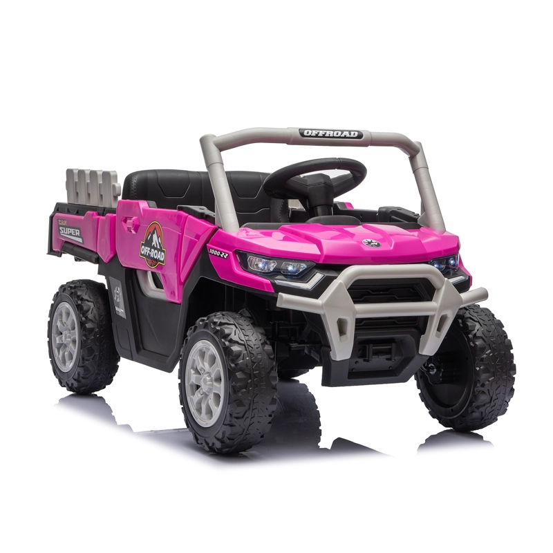 AUTO BUGGY CAMIONETA TREX ROSADA - 1