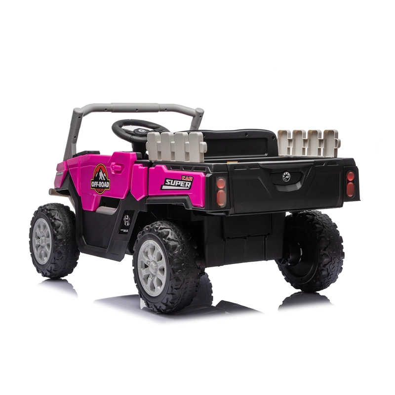 AUTO BUGGY CAMIONETA TREX ROSADA - 4
