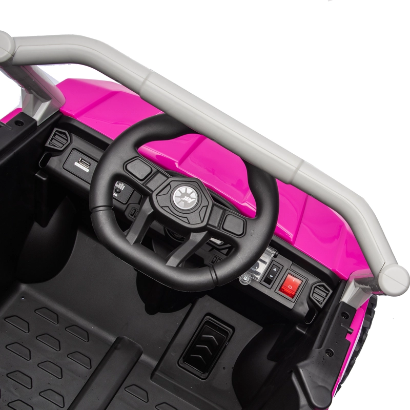 AUTO BUGGY CAMIONETA TREX ROSADA - 5