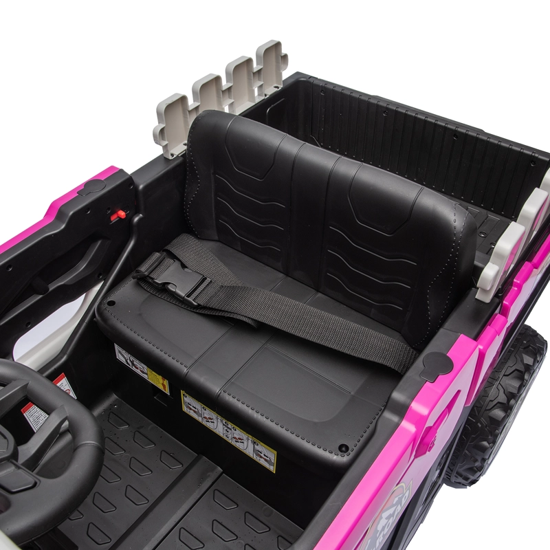 AUTO BUGGY CAMIONETA TREX ROSADA - 7