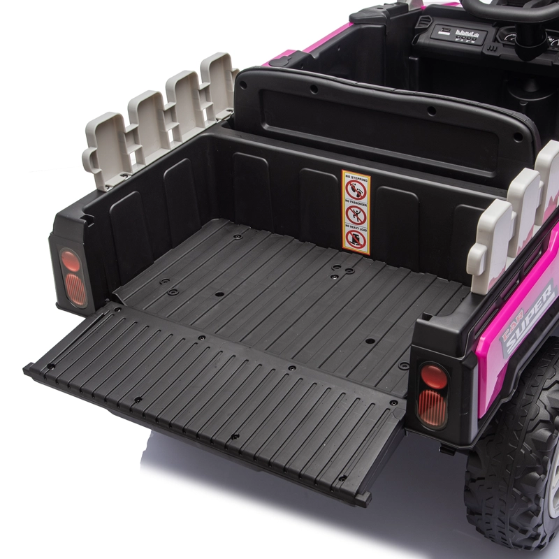 AUTO BUGGY CAMIONETA TREX ROSADA - 8