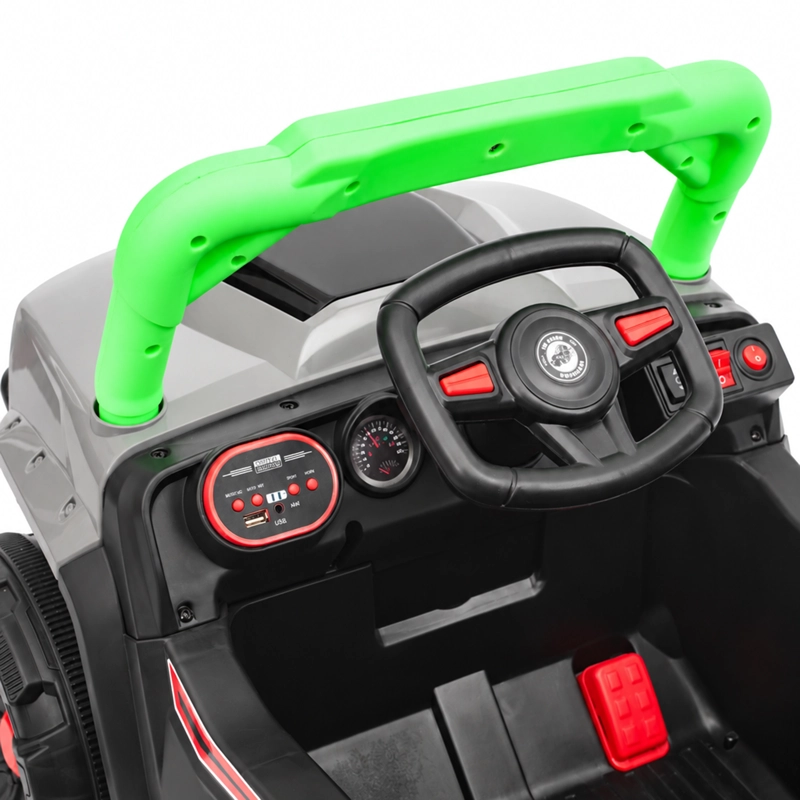 AUTO A BATERIA INFANTIL APPBUGGY VERDE - 5