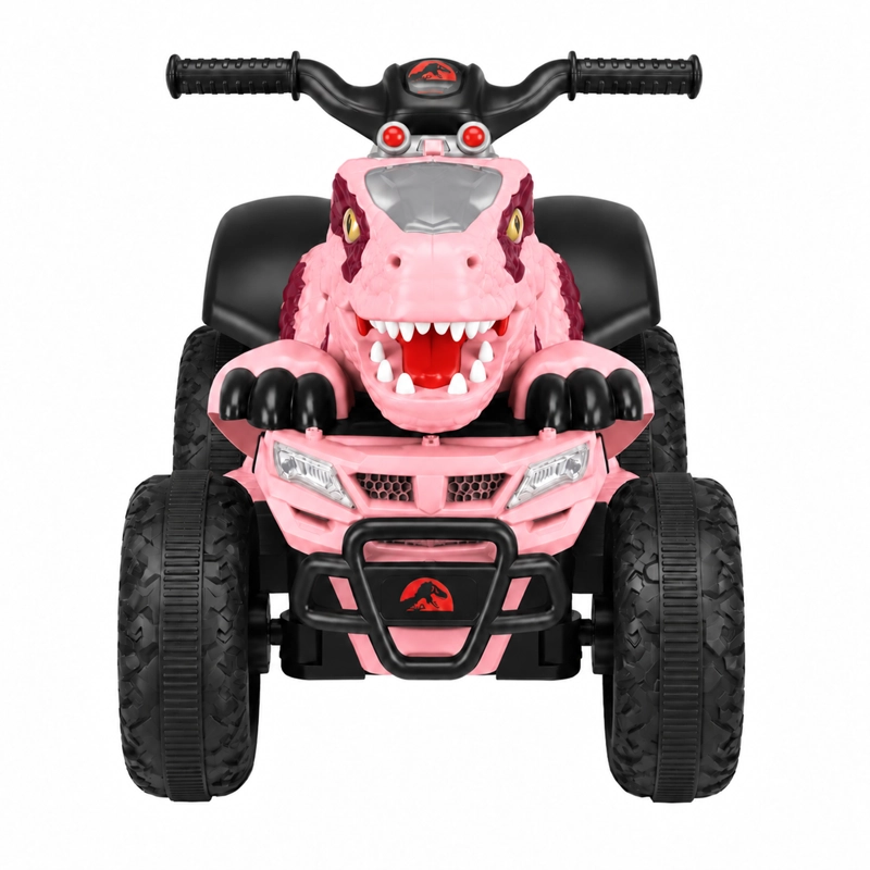 MOTO A BATERIA INFANTIL 4DINO ADVENTURE ROSADO - 2