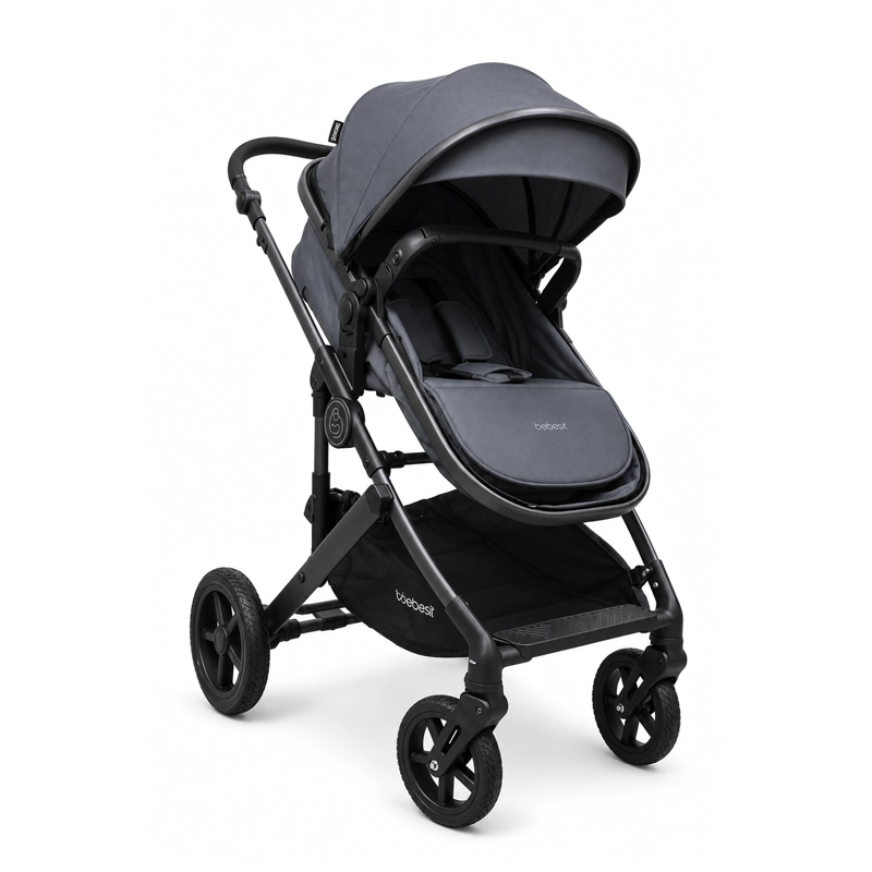 COCHE TRAVEL SYSTEM ALLURA ISOFIX GRIS - 2