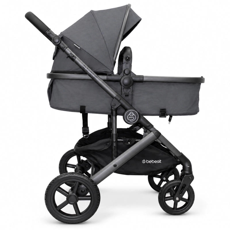 COCHE TRAVEL SYSTEM ALLURA ISOFIX GRIS - 3