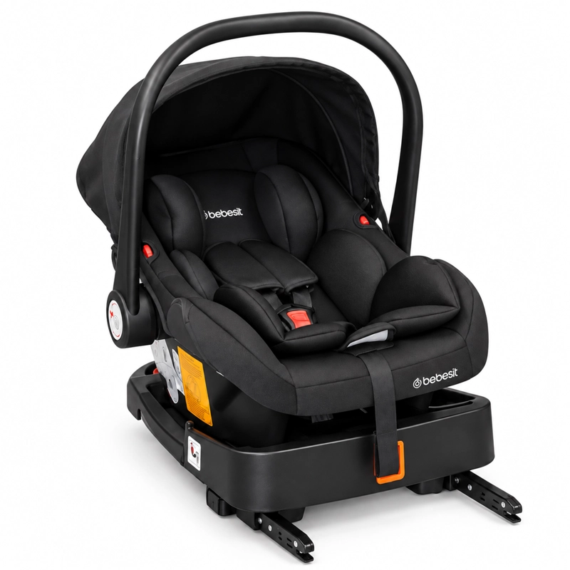 COCHE TRAVEL SYSTEM ALLURA ISOFIX NEGRO - 4