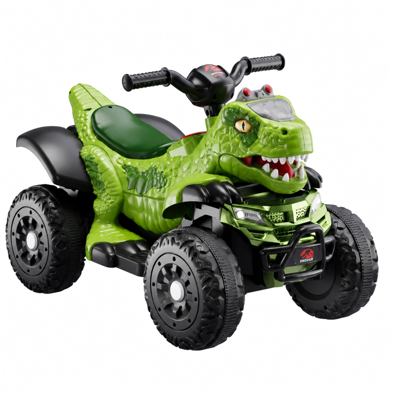 MOTO A BATERIA 4DINO ADVENTURE VERDE - 1
