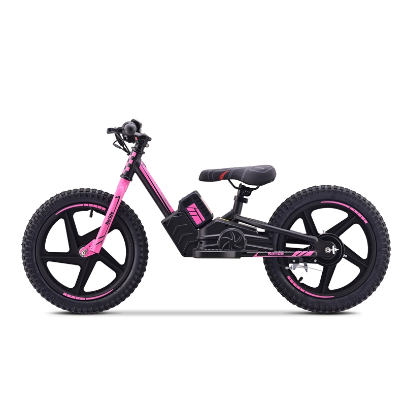 BICICLETA ELE CTRICA BERIDE ARO 16 ROSADA - 2